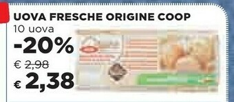 Coop Uova offerta