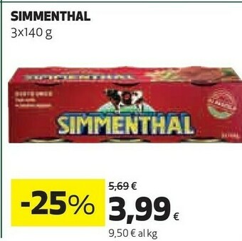 Coop Simmenthal Carne in scatola offerta