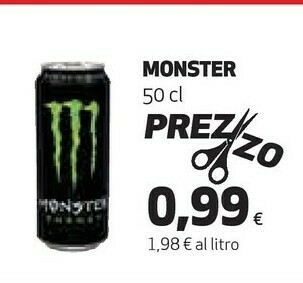 Coop Monster Energy drink offerta