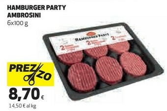 Coop Ambrosini Hamburger offerta