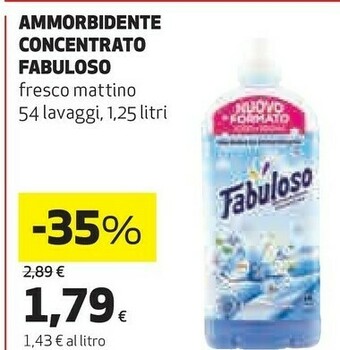 Coop Fabuloso Ammorbidente offerta