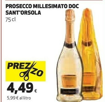 Coop Millesimato Prosecco offerta