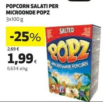 Coop Popz Snack offerta