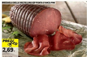 Coop Valtellina Bresaola offerta