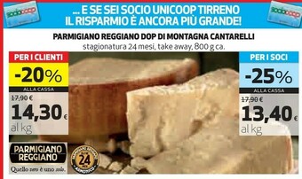Coop Parmigiano reggiano Parmigiano offerta
