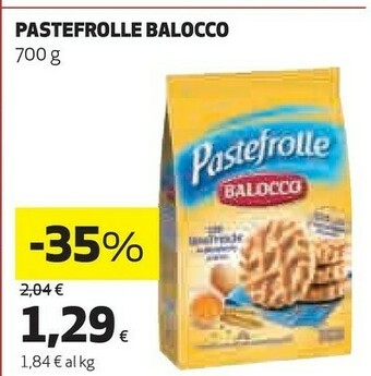 Coop Balocco Biscotti offerta