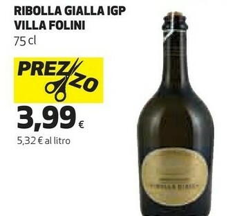 Coop Ribolla gialla Spumante offerta