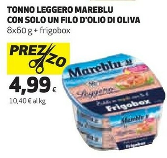 Coop Mareblu Tonno offerta