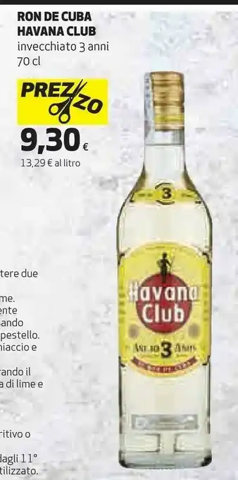 Coop Havana club Rum offerta