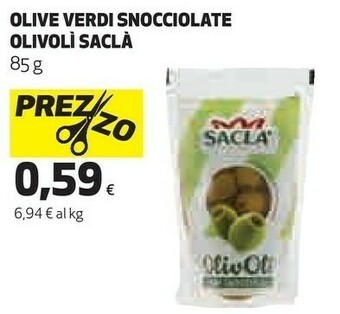 Coop Saclà Olive offerta
