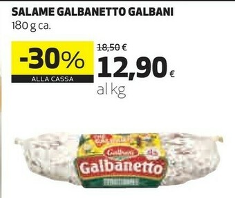 Coop Galbani Salame offerta