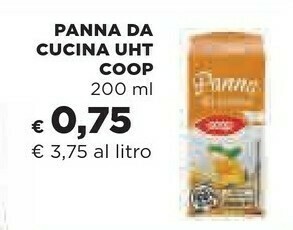 Coop Panna offerta