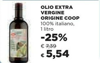 Coop Olio extravergine di oliva offerta