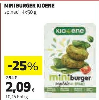 Coop Kioene Alimentazione Vegana offerta
