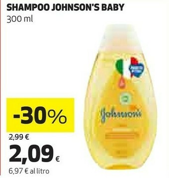 Coop Johnson's Baby Shampoo offerta