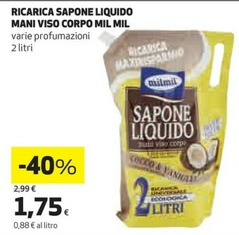 Coop Sapone liquido offerta