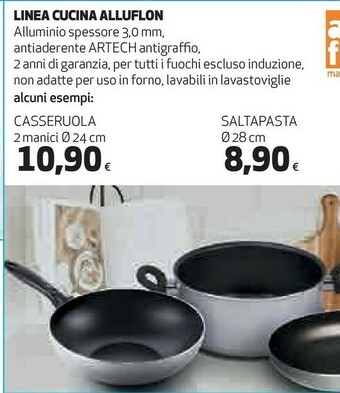 Coop Alluflon Padella offerta