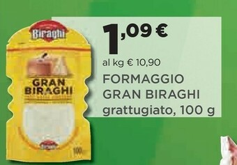 Coop Biraghi Formaggio Grattugiato offerta