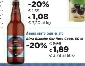 Coop Blanche Birra offerta