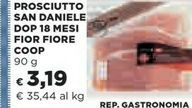 Coop San daniele Prosciutto San Daniele offerta