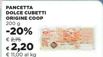 Coop Pancetta offerta