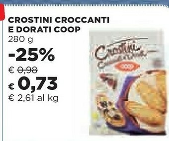Coop Crostini offerta