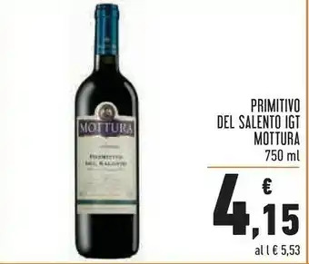 Mottura Primitivo Del Salento IGT