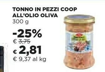 Ipercoop Tonno offerta
