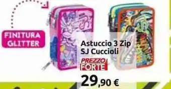 Carrefour Ascuccio 3 Zip SJ Cuccioli offerta