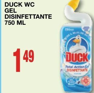 Mondo Brico Duck wc gel disinfettante 750 ml offerta
