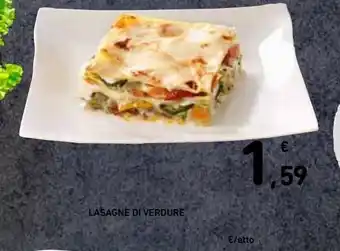Spazio Conad Lasagne di verdure offerta