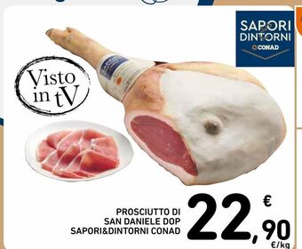 Prosciutto di san daniele dop sapori & dintorni conad