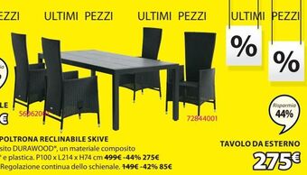 JYSK Tavolo da giardino offerta