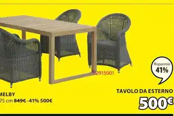 JYSK Tavolo da giardino offerta
