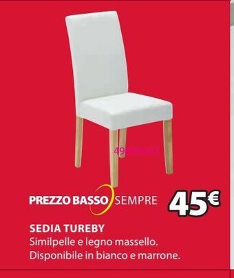 JYSK Sedia tureby offerta