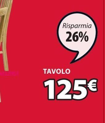 JYSK Tavolo da pranzo offerta