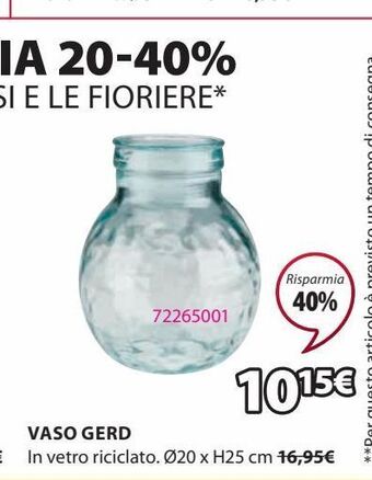 JYSK Vaso offerta