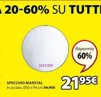 JYSK Specchio offerta