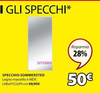 JYSK Specchio offerta