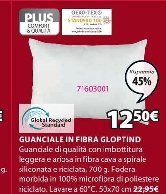 JYSK Guanciale in fibra offerta