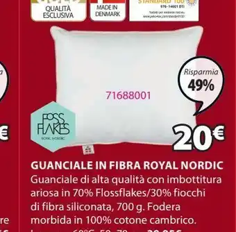 JYSK Guanciale in fibra offerta