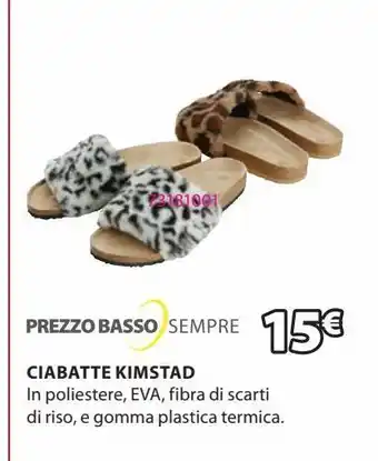 JYSK Ciabatte offerta