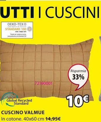 JYSK Cuscino offerta