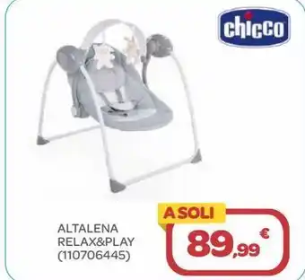 Bimbo Store Altalena relax & play chicco offerta
