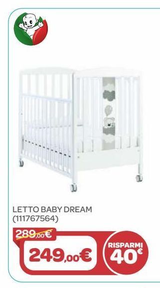 Bimbo Store Letto baby dream offerta