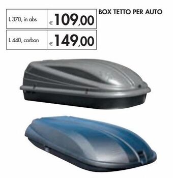Bennet Box tetto per auto offerta