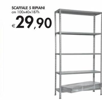 Bennet Scaffale 5 ripiani offerta