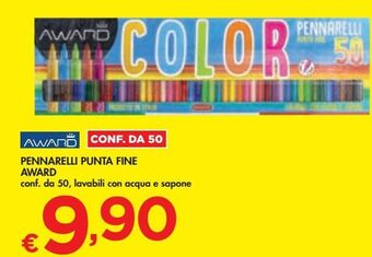 Bennet Pennarelli punta fine award offerta