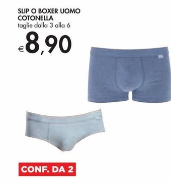 Bennet Slip o boxer uomo cotonella offerta