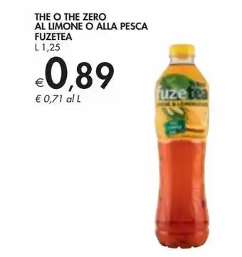 Bennet The o the zero al limone o alla pesca fuzetea offerta